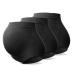 SUNNYBUY Women's Maternity High Waist Underwear Pregnancy Seamless Soft Hipster Panties Over Bump XL Black 3-pk
