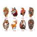 Dalin Temporary Tattoo Sleeve - Fox Tiger Collection for Men and Women - Buy Online on GoSupps.com