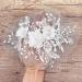 2Pcs White Pearl Flower Embroidery Lace Patches - Wedding Dress Appliques - Buy Online on GoSupps.com