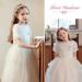 Heveer Princess Flower Headpiece White Pearl Headband Pearl Hair Dress Floral Crystal Bridal Wedding Hair Accessories for Girls - Buy Online on GoSupps.com