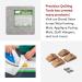 Pack of 5 Precision Quilting Tools 60mm Crochet Edge Skip Blades - Compatible with Cutter for Fleece and Scrapbooking Projects - Buy Online on GoSupps.com
