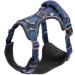Freudentier breathable dog harness - comfortably padded - Let s get foxy collection - 100% firm seat - anti -drawing breast dishes for large medium -sized and small dogs (XS)