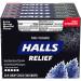 HALLS Relief Max Strength Extra Strong Menthol Throat Drops, 20 Packs of 9 Drops (180 Total Drops) 9 Count (Pack of 20)
