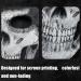Skull Mask Balaclava for Men - Halloween Skeleton Face Mask for Outdoor Riding & Cosplay - Buy Online on GoSupps.com
