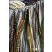 Grizzly Extensions ClipIn Feather Extensions Natural+Green for brown hair