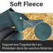 Fleece Horse Bandages with Velcro - 4 Set in Dark Green with Storage Bag | Ideal for Ponies - Buy Online on GoSupps.com