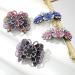 4PCS Rhinestone Flower Hair Barrette Clips - Spark Hair Accessories for Women - Butterfly and Flower Design - Ideal for Thick or Thin Hair - Buy Online on GoSupps.com