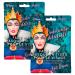 MAD Beauty 2 Count Disney Villain Evil Queen Face Masks - 2 Sheet Facemasks 0.8 oz - Fun Spa Skincare for Parties Gifts Moisturize 2 Pack Evil Queen Face Mask