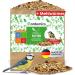 Gardemics bird feed wild birds all year round - with mealworms - Premium protein wild bird feed All -year -old feed for biodiversity in the garden protein 10 kg (1 Pack)