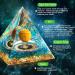 HuiJuKeJi Healing Crystals Leo Orgonite Pyramid with Tiger Eye Stone - Astrology Energy Healing Gift for Leo with Birthstone - 6cm - Buy Online on GoSupps.com