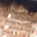 14 Inch Ombre Brazilian Body Wave Lace Frontal Closure | 100% Virgin Remy Human Hair | Pre Plucked with Baby Hair - Buy Online on GoSupps.com