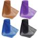 African Exfoliating Net Set - 4 Pcs 31.5 Inch Long Body Sponges for Shower Bathing - Multicolor 1 - Buy Online on GoSupps.com
