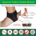 IRUFA  AN-OS-11 3D Breathable Elastic Knit Patented Fabric Adjustable Athletics Achillies Tendon Ankle Wrap  Plantar Fasciitis  Pain Relief for Sprains  Strains  Arthritis and Torn Tendons (L) - Buy Online on GoSupps.com
