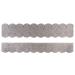 1 set roof shingles beaver tail (50mm) gray roof shingles mini roof shingles shingle stripes beaver tail roofing shingles bird house insect hotel shingle