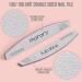 Morary Nail File 100/180 Grit - Double Sided Emery Board for Natural & Acrylic Nails - 12 Pack Fingernail Files - Buy Online on GoSupps.com