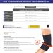 Elbow Support Neoprene Sleeve - Black Medium | Comfort & Stability for All Activities - Shop Internationally - Buy Online on GoSupps.com