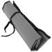 New York Central Professional Paint Brush Roll Up Case and Art Brush Organizer Waterproof Lightweight Breathable and Tough 20X20 3/8 Unrolled Gray with Black Piping