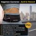 Build & Fitness Paseling - Adjustable Waist Bag with YKK Zipper for All Smartphones Keys & Cards - Perfect for Running Walking & Sports - Unisex Black - Buy Online on GoSupps.com