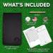 Golf Scorecard Holder with Magnetic Ball Marker & Hat Clip - PDF for Printing Scorecard & Yardage Book, Back Pocket Fit - Buy Online on GoSupps.com