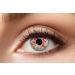 Eyecatcher 84115141.975 - Colored contact lenses 1 pair for 12 months red carnival Mardi Gras Halloween