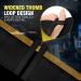 Ihuan 18 Gym Wrist Wraps for Weightlifting - Unisex Workout Wrist Support Straps - Strength Training, Bodybuilding, Powerlifting - Black - Buy Online on GoSupps.com