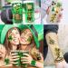 VANTATY St. Patrick's Day Tattoos - 32 Sheets, 248+ PCS Lucky Clover Temporary Tattoo Stickers for Kids & Adults - Buy Online on GoSupps.com