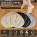 RFWIN Heel Cushion Inserts - 2 Pairs Beige | Anti-Slip Self-Adhesive Pads for Women and Men | Foot Cushions for High Heels and Leather Shoes - Buy Online on GoSupps.com