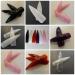50x High-Heeled Pointed False Nails - Full Cover 10 Sizes Includes Glue | Fat-Catz-Copy-Catz - Buy Online on GoSupps.com