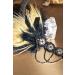 BABEYOND 1920s Sequined Showgirl Headpiece Feather Headband | Flapper Gatsby Hair Accessory - Buy Online on GoSupps.com