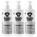 Buddycare Derma Sensitive Shampoo Dog Hampoo for Sensitive Skin - With Aloe Vera and Pro Vitamin B5 (500ml X3) Dermasensitive 500ml X3