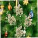 TOPPERFUN 10pcs Christmas Imitation Berries Fake Winter Berry Christmas Berries Picks Christmas Tree Beads Stick Berry Picks Floral Craft Berry Stems Cone Plant Fake Decoration Pumpkin Foam Golden 19X5X5CM - Buy Online on GoSupps.com