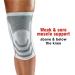 ACE Compression Knee Brace w/Side Stabilizers - Large, White/Gray | Mild Support, Breathable Design - Buy Online on GoSupps.com