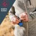 FRONTIERSMAN Bear Bell with Silencer - Essential Safety Tool for Trail Hiking - Blue - Prevent Bear Surprises & Reduce Attack Risk - Buy Online on GoSupps.com