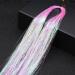JSHDUSA Holographic Hair Tinsel | Hair Extensions Braided Hair Rope - Hair Tinsel Glitter Hair Extension Hair Shimmer Strands Hair Dye Colored - Buy Online on GoSupps.com