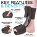 Dorsal Night Splint for Plantar Fasciitis & Achilles Tendon Stretching - S/M Size - Buy Online on GoSupps.com