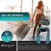 Kesser Neck & Shoulder Shiatsu Massage Device with Heat - 3D Massage for Back Legs & Feet - Portable Gray/Turquoise - Buy Online on GoSupps.com