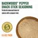 LEM Backwoods Poivre en b ton d'assaisonnement avec sachet de durcissement - Buy Online on GoSupps.com