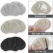 Molain Heel Cushion Inserts - Set of 4 Pairs for Loose Shoes, Anti-Slip Grips, Blister Prevention - Black/Beige/Grey - Buy Online on GoSupps.com