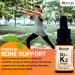 Orange Naturals - Vitamin D3+K2 Drops 250IU - Natural Orange Flavour MCT 15ml - Support Bone Teeth Health Reduce Osteoporosis Maintain Muscle Enhanced Absorption & Prevent D Deficiency Cholecalciferol 15 ml (Pack of 1) - Buy Online on GoSupps.com