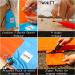 Ownitt Large Sand Free Travel Beach Blanket with Pocket - 100% Waterproof, Portable Blanket for Hiking, Picnic, Concerts - 83 x 79 - Buy Online on GoSupps.com