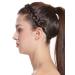 Buy WIG ME UP CXT-005-006 Braided Hairband Headband - Clip-In 2cm Wide Brown Braid for Traditional Costumes | International Shipping Available - Buy Online on GoSupps.com