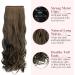 TESS Curly Clip in Hair Extensions 22 inch Body Wave Hair Extensions Clip in 12 pieces Clips in Extensions Synthetic Hair Extension Clip in Wavy Bresilien Hair Clip Extension - Buy Online on GoSupps.com
