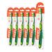 Elmex toothbrush junior 6 - 12 years soft 6 -pack - toothbrush for which brushing your teeth during the tooth change various colors available in 6 -pack available