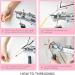 2-in-1 Cut Pile Loop Pile Tufting Gun Starter Kit | Electric Rug Tufting Machine with 10 Skin Stickers | Baby Pink Carpet Weaving Flocking Tool - Buy Online on GoSupps.com