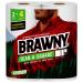 Brawny Tear-A-Square Paper Towels, 2 Double Rolls  4 Regular Rolls