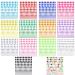 2310 pieces glittering stones face self-adhesive 14 leaves glittering stones self-adhesive face 3-4-5-6mm rhinestones self-adhesive face stone face self-adhesive for nails face make-up
