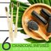 Lingito 6-Pack Natural Charcoal Bamboo Toothbrushes | BPA Free Soft Bristles | Eco Friendly & Vegan | Compostable Organic Toothbrushes | Individually Numbered Active Brushes - 6 Count - Buy Online on GoSupps.com