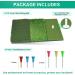 NEWCARE Golf Hitting Mat 3-in-1 Foldable Grass Mat - Practice Chipping, Swing Detection, Batting - Backyard Portable Mat for Driving & Putting - Golf Training Tri-Turf Mat - Buy Online on GoSupps.com