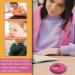 Sensory Girls Chew Necklace - Silicone Chewy Necklaces for Kids with Autism, ADHD, SPD - Oral Motor Therapy Toy in Pink - Buy Online on GoSupps.com