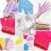 TINTAO Exfoliating Bath Gloves | Body Scrub Gloves for Spa & Shower | Skin Massage & Exfoliation | #W101 (Colored 01 - Buy Online on GoSupps.com